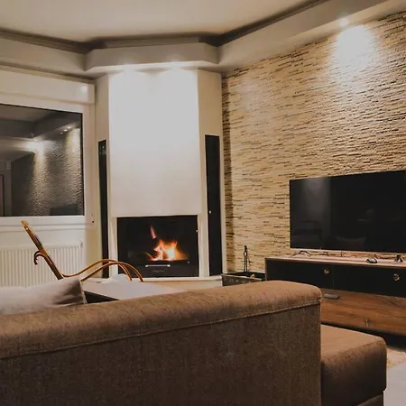 Stelios With View & Fireplace-kastoria *